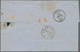 Österreichische Post In Der Levante: 1864, 10 So Blau 'Doppeladler', Gez. 9 1/2, Entwertet Mit Einkr - Levante-Marken