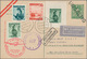 Österreich - Flugpost: 1949 (28.3.), Postkarte 5 Gr. Wappen Mit Handstpl. 'UNGÜLTIG' Als Postkartenf - Andere & Zonder Classificatie