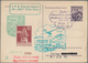 Österreich - Flugpost: 1950 (21.10.), Korrespondenzkarte Trachten 30 Gr. Violett Mit Privaten Zudruc - Other & Unclassified