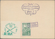 Österreich - Flugpost: 1950 (21.10.), Korrespondenzkarte Trachten 30 Gr. Violett Mit Privaten Zudruc - Andere & Zonder Classificatie