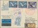 Österreich - Flugpost: 1951 (21.4.), Privat-Postkarte Mit Wertstempel Vögel 60 Gr. Zufrankiert Mit 2 - Other & Unclassified