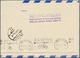 Österreich - Flugpost: 1952 (16.7.), Privat-Luftpost-Faltbrief Trachten 1 S. Blau Mit Zudruck 'OLYMP - Andere & Zonder Classificatie