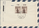 Österreich - Flugpost: 1953 (17.5.), UPU Luftpost-Faltbrief 1 S. Mit Zudruck Und Rs. Zusatzfrankatur - Other & Unclassified