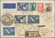 Österreich - Flugpost: 1953 (17.5.), Privat-GS-Umschlag Mit Zwei Wertstempeln Landschaft 15 Gr. + Tr - Andere & Zonder Classificatie
