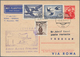 Österreich - Flugpost: 1954 (9.9.), Postkarte Trachten 60 Gr. Mit Zudruck 'Mit Flugpost / Par Avion - Other & Unclassified
