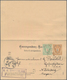 Österreich - Ganzsachen: 1883, 2 Kr Braun/schwarz Ganzsachen-Doppelkarte Mit Zusatzfrankatur 3 Kr Ma - Andere & Zonder Classificatie