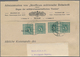 Österreich - Privatganzsachen: 1909/1910, Zwei Großformatige Streifbänder Der 'Administration Von St - Sonstige & Ohne Zuordnung