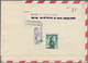Österreich - Privatganzsachen: 1954 (28.3.), Privat-Luftpost-Faltbrief Trachten 1 S. Rot Mit Zudruck - Sonstige & Ohne Zuordnung