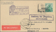 Österreich - Besonderheiten: 1949, BALLONPOST - Zuleitung DEUTSCHLAND (Bizone): Postkarte Als Zuleit - Andere & Zonder Classificatie