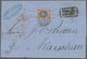 Polen - Russische Periode: 1868/69 Four FL From One Correspondence Each With Single Franking 10 Cop. - Sonstige & Ohne Zuordnung