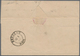 Polen - Russische Periode: 1868, Folded Letter Sheet Franked With Russian 10 Kop Coat Of Arms Withou - Andere & Zonder Classificatie