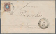 Polen - Russische Periode: 1871/74 Five Letters All With Single Franking 10 Kop. Brown Coat Of Arms - Other & Unclassified