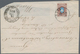 Delcampe - Polen - Russische Periode: 1871/74 Five Letters All With Single Franking 10 Kop. Brown Coat Of Arms - Sonstige & Ohne Zuordnung