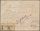 Polen: 1919, 90h. Lilac-carmine, Single Franking On Reverse Of Registered Cover From "PRZEMYSLANY 6. - Other & Unclassified