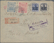 Polen - Bestellpostanstalten: PRZEDBORZ: 1917, 2gr. Carmine And 4gr. Blue, Perforated Issue, Paying - Autres & Non Classés