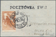 Polen - Lagerpost: Woldenberg: 1942, Internal Camp Mail 10 F White Smooth Thick Paper On Provisional - Other & Unclassified