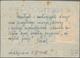 Polen - Lagerpost: Woldenberg: 1942, Internal Camp Mail 10 F White Smooth Thin Paper On Provisional - Other & Unclassified