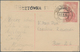 Polen - Lagerpost: Woldenberg: 1942, Internal Camp Mail 10 F White Smooth Thick Paper On Provisional - Other & Unclassified