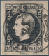 Rumänien: 1866, Carol 20 Par. Black On Rose Mit "dot In Greek Border", Huge Margins, On A Small Piec - Gebruikt