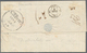 Russland - Vorphilatelie: 1844, "OUTRE MER LE HAVRE" Red Double Circle Transit Cancel On Folded Lett - ...-1857 Voorfilatelie