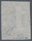 Russland: 1858, Postage Stamp 10 K Brown/blue, Luxury Piece Broadly Cut On All Sides, Left With Part - Used Stamps