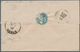 Russland: 1873 FL With Single Franking 10 Kop. Brown Coat Of Arms Vertical Laid Paper From Kovno (Ka - Gebruikt
