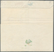 Russland: 1879, 7 K. Grey & Rose On VERT. LAID PAPER, Used As Single Franking On 1879 Cover From St. - Used Stamps