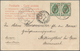 Russische Post In China: 1899, Five Ppc With Used From Shanghai (3) Or Peking (2) Mostly 4 K. Franki - China