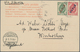 Delcampe - Russische Post In China: 1899, Five Ppc With Used From Shanghai (3) Or Peking (2) Mostly 4 K. Franki - China