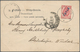 Delcampe - Russische Post In China: 1899, Five Ppc With Used From Shanghai (3) Or Peking (2) Mostly 4 K. Franki - China