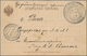 Russische Post In China: 20.09.1904 Russo-Japanese War Formular Card Written In Tschan-Syn-Tung From - China