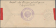 Russische Post In China: 25.09.1904 Russo-Japanese War Red-band Cover From FIELD POST OFFICE/1/5th S - China