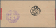 Russische Post In China: 30.12.1904 Russo-Japanese War Red-band Cover From FIELD POST OFFICE/1/8th A - China