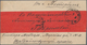 Russische Post In China: 07.11.1904 Russo-Japanese War Chinese Red-band Cover From TPO Line 262 (3) - Chine