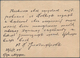 Russische Post In China: 22.12.1904 Russo-Japanese War Formular Card Written In Village Houdi (presu - China