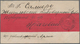 Russische Post In China: 05.02.1905 Russo-Japanese War Stampless Red-band Cover From 5th RESERVE FIE - China