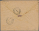 Russische Post In Der Levante - Staatspost: 1896, 10 Kop. Red/green Single Franking On Letter From T - Turkish Empire