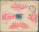 Russland - Besonderheiten: 29.12.1905 Pictorial Christmas Envelope Incl. Content On Painted Notepape - Altri & Non Classificati