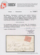 San Marino: 1877, Italy Michel-No. 24 Forerunner Single Franking Tied By Circle Postmark REPUBBLICA - Other & Unclassified