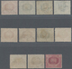 San Marino: 1892/1894, Coat Of Arms And Numeral Complete Set Of 11 Fine Used And Scarce, Mi. € 800,- - Altri & Non Classificati