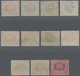 San Marino: 1892/1894, Coat Of Arms And Numeral Complete Set Of 11 Fine Used And Scarce, Mi. € 800,- - Other & Unclassified