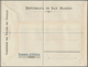 San Marino - Ganzsachen: 1894: 5 L Postal Stationery Envelope, Mint. (Flap Glued To Reverse). Filagr - Postwaardestukken