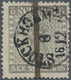 Schweden: 1855-58 6 Skill B:co Grey, Early Printing, Used And Cancelled By "STOCKHOLM/8/12/1857" C.d - Gebruikt