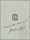 Schweden: 1909 Gustav V. Medallion: Set Of Eight Different Vienna Colour Proofs On Austrian White Pa - Used Stamps