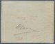 Schweiz: 1850, 2x 2½ Rp. "Winterthur" Rot Und Schwarz, Je Im Senkrechten Paar Als VIERERBLOCK Gekleb - Other & Unclassified