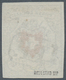 Schweiz: 1850, 2 1/2 Rp Schwarz/dkl'orangerot Entwertet Mit Schwarzem "P.P."-Rahmenstempel, Die Mark - Andere & Zonder Classificatie