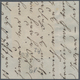 Schweiz: 1850, 10 Rp RAYON II Ohne Kreuzeinfassung, Type 19, Stein A2-Ru Auf Briefstück, Mit Schwarz - Sonstige & Ohne Zuordnung