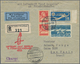 Schweiz: 1933, SCHWEIZ, Eingeschriebener Brief Ab ST.GALLEN KAUFHAUS 5.8. Mit U.a. Flugpostmarken Vi - Andere & Zonder Classificatie