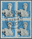 Schweiz: 1944, Schweiz, 30 Rp. Olympisches Komitee Im 4er-Block, Dabei Rechte Obere Marke Mit Retusc - Autres & Non Classés