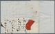 Serbien: 1855, Folded Letter With CHOLERA Lacquer Seal From ALEXINAC On Reverse (broken By Opening) - Serbien